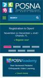 Mobile Screenshot of posna.org
