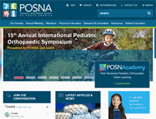Tablet Screenshot of posna.org